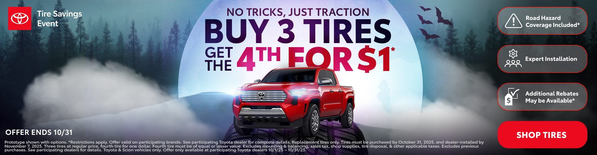 Toyota Tire Savings Event