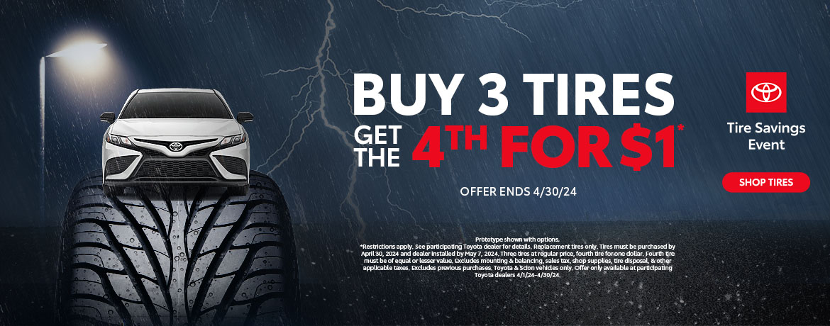 Toyota Tire Offer